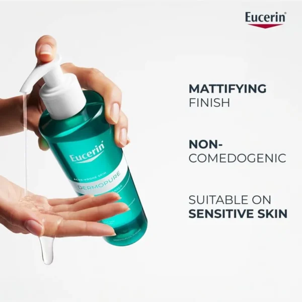 Eucerin DERMOPURE CLINICAL Purifying Cleanser - 200ML - Image 3